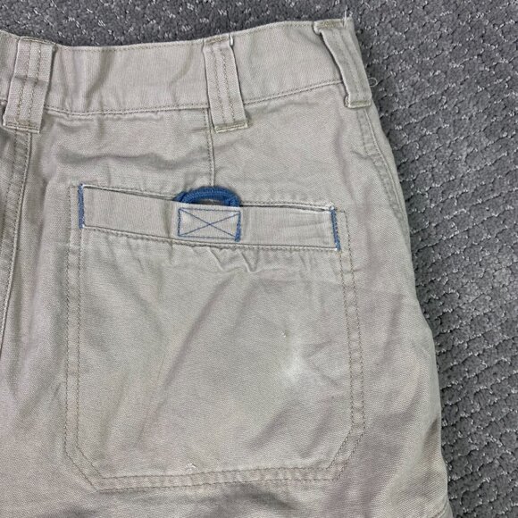 Arborwear Cago Shorts Men's 32 Canvas Cotton Khaki Hiking Outdoor Walking Walk - Picture 6 of 14